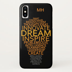 Inspirational Light Bulb custom monogram cases