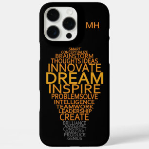 Inspirational Light Bulb custom monogram cases