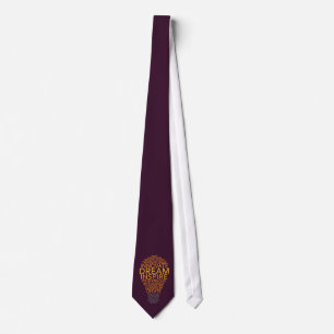 Inspirational Light Bulb custom tie