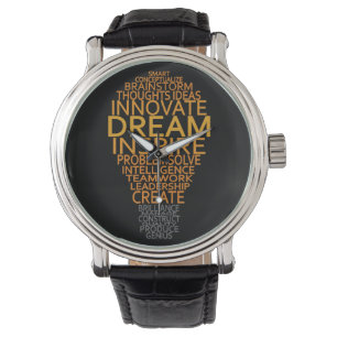 Inspirational Light Bulb custom watches