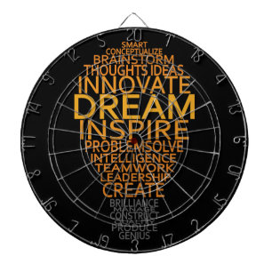 Inspirational Light Bulb dartboard