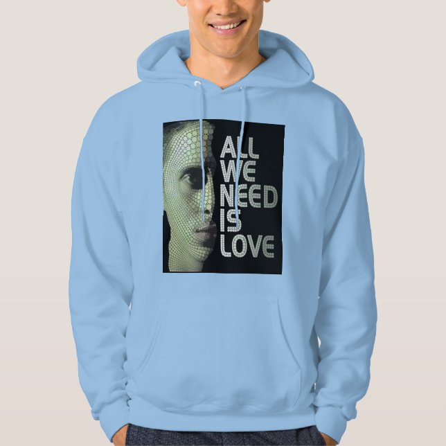 Inspirational Love Quote Graphic Tee (Front)