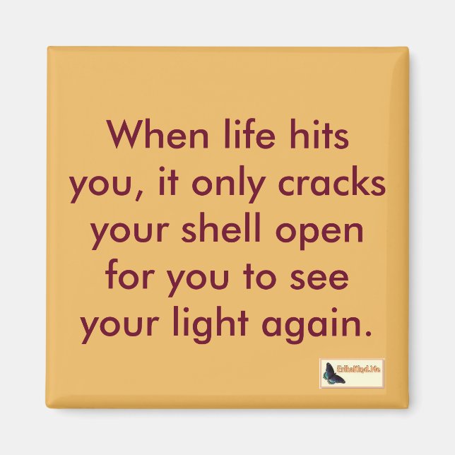 Inspirational Magnet - Rise up (Front)