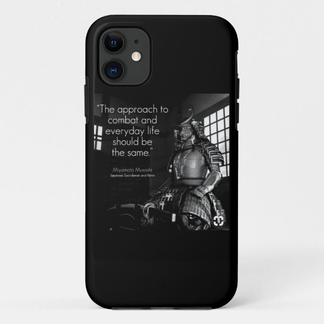 Inspirational Martial Arts Words - Combat and Life Case-Mate iPhone Case (Back)