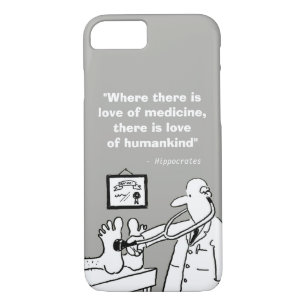 Inspirational Medical Quote and Funny Image Case-Mate iPhone Case