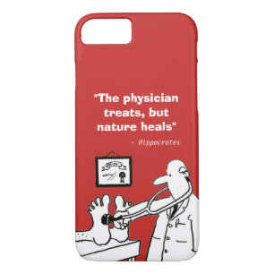 Inspirational Medical Quote and Funny Image Case-Mate iPhone Case