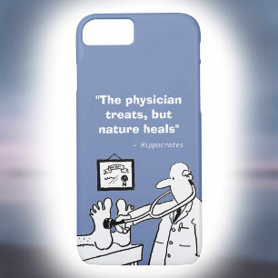 Inspirational Medical Quote and Funny Image Case-Mate iPhone Case