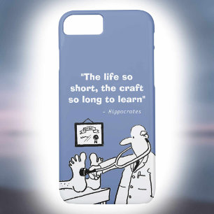 Inspirational Medical Quote and Funny Image Case-Mate iPhone Case