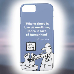 Inspirational Medical Quote and Funny Image Case-Mate iPhone Case