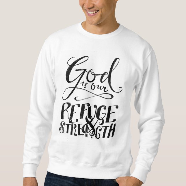 Inspirational Men's Basic Sweatshirt (Front)