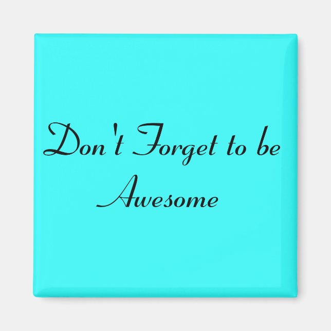 Inspirational Messages Magnet (Front)