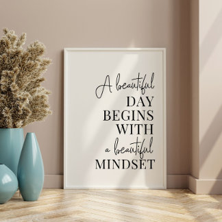 Inspirational Mindset Quote Print