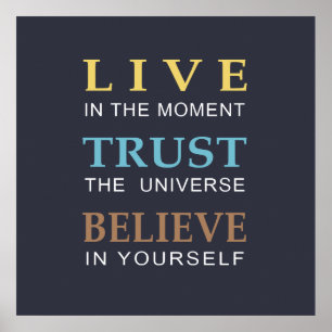 Inspirational Modern Typography Poster