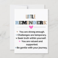 Inspirational Motivational Gifts Little Reminders