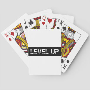 Inspirational / Motivational Level Up Playing Cards