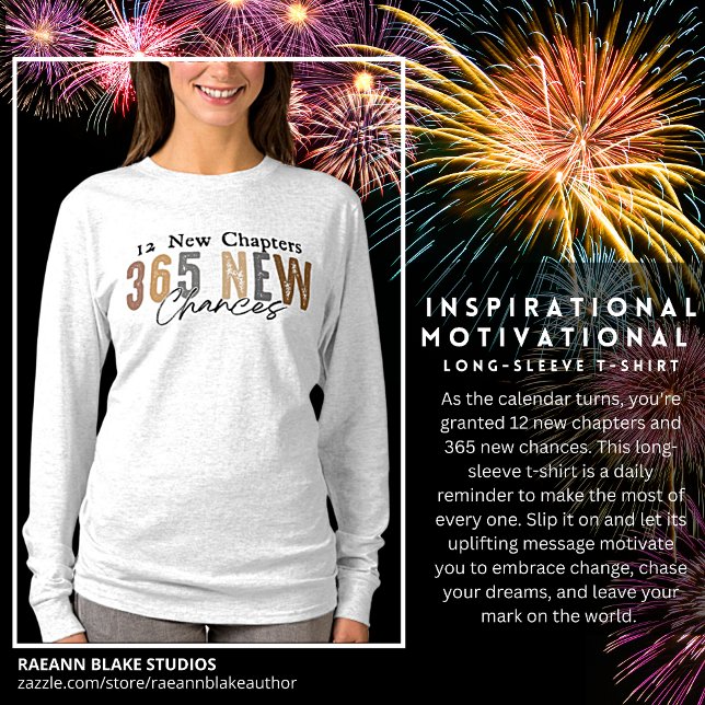 Inspirational Motivational Long-Sleeve T-Shirt (Creator Uploaded)