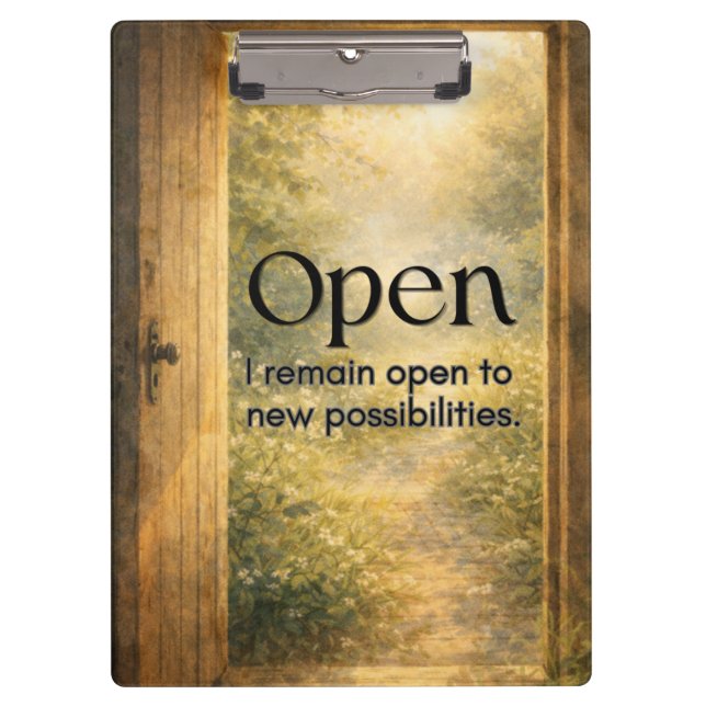  Inspirational Motivational Office Clipboard Gift (Front)