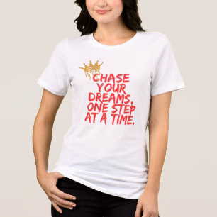 Inspirational Motivational Quotes Design  Tri-Blend Shirt