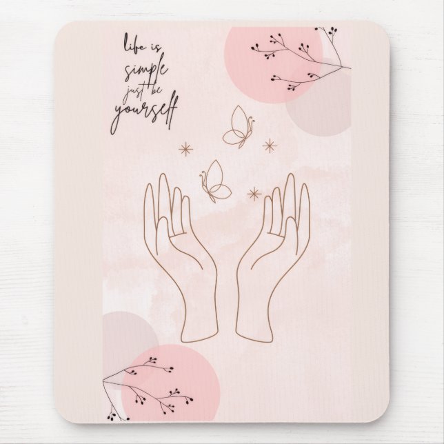 inspirational mouse pad (Front)