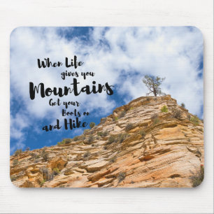 Inspirational mouse pad