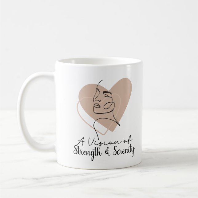 Inspirational mug, gift for coffee lovers,         mug (Left)