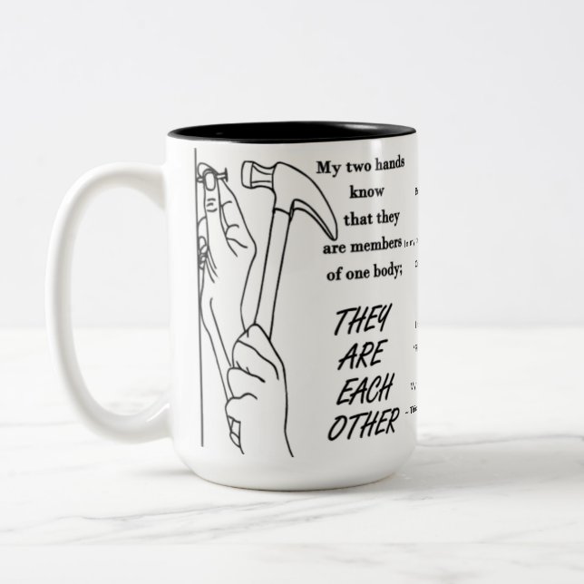 Inspirational Mug - My Hands (Left)