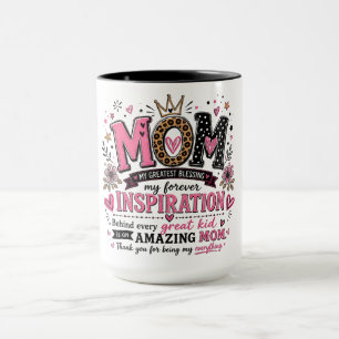 Inspirational Mum Greatest Blessing Mug