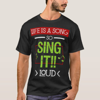 Inspirational Music Quotes For Life 1 T-Shirt