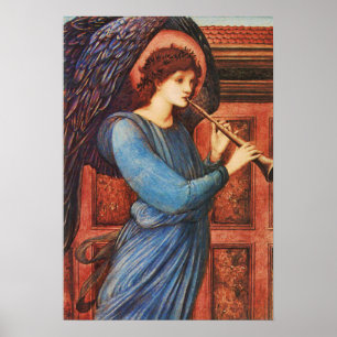 Inspirational Musical Angel Fine Art Poster