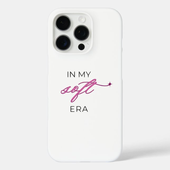 “Inspirational ‘My Soft Era’ Mobile Cover”  Case-Mate iPhone Case (Back)