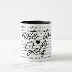Inspirational Note To Self Mug