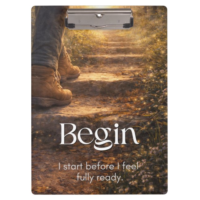  Inspirational Office & Study Clipboard Gift (Front)