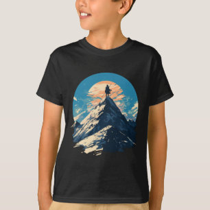 Inspirational Outdoor Climbing Design - Nature And T-Shirt