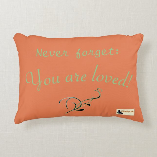 Inspirational Pillow - Love (Front)