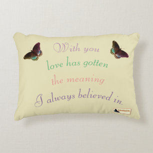 Inspirational Pillow - Love