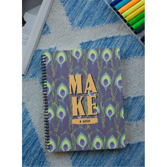 Inspirational Planners & Notebooks exotic Peacock (Creator Uploaded)