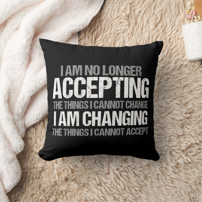 Inspirational Political Activist Change Quote Cushion (Blanket)