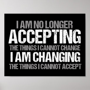 Inspirational Political Activist Change Quote Poster