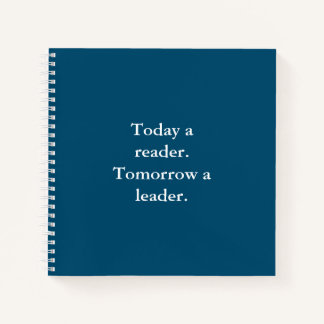 Inspirational Positive Affirmation School Notebook