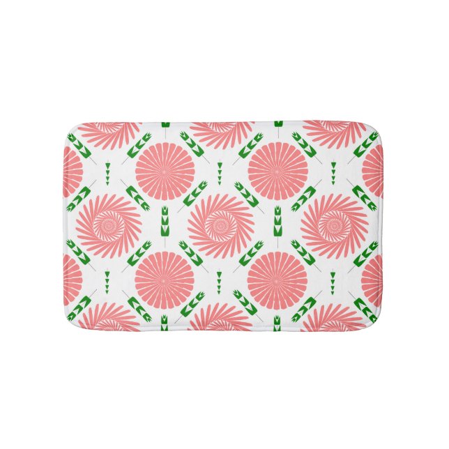 Inspirational Positive Quote Modern Typography Pos Bath Mat (Front)