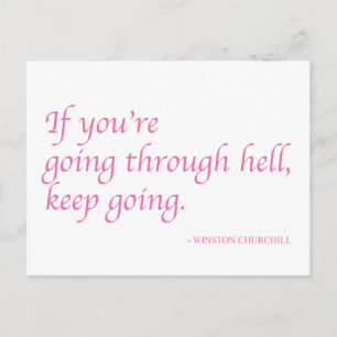 Inspirational Postcard