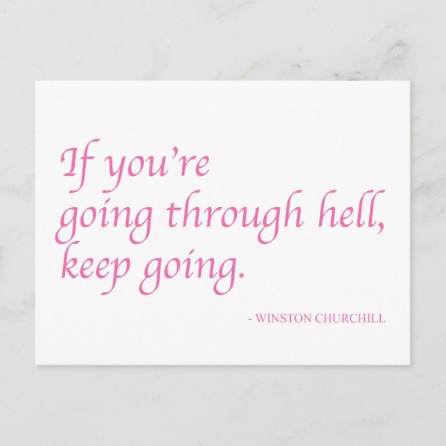 Inspirational Postcard (Front)
