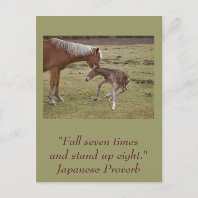 Inspirational postcard: Encouragement Postcard (Front)