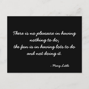 Inspirational Postcard quote