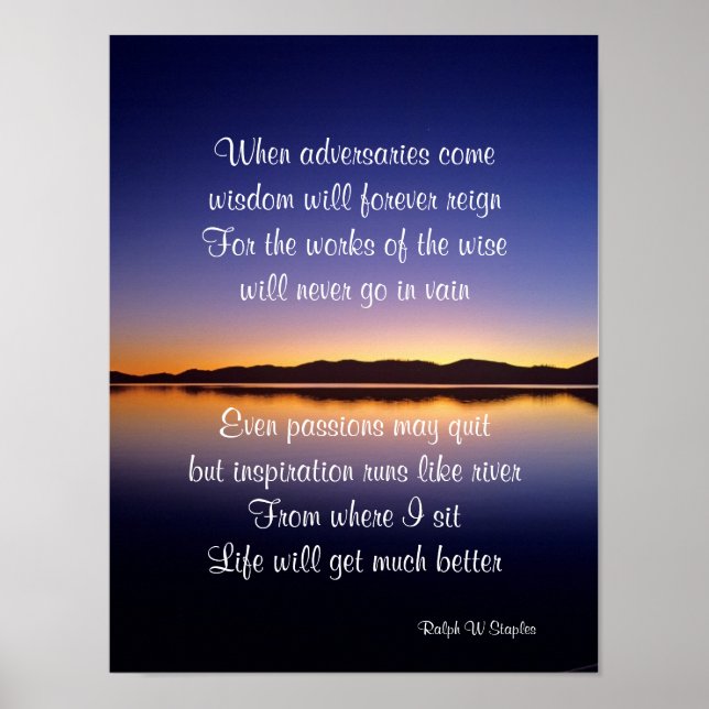 Inspirational Poster (Front)