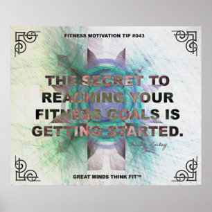 Inspirational Poster for Fitness Quote #043