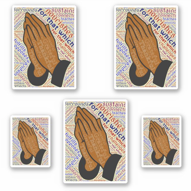 Inspirational Praying Hands (Front)