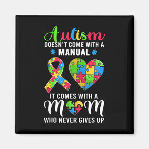 Inspirational Quote Autism Mum Autism Awareness Wo Magnet