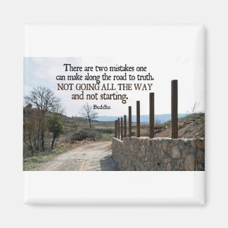 Inspirational Quote -- Buddha Magnet