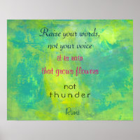 Inspirational Quote by Rumi on Kindness